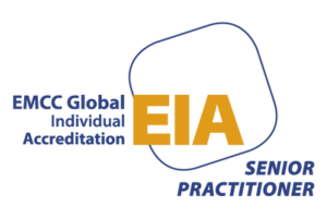 Sarah Scott Life Coach individual accreditation at Senior Practitioner level with the European Mentoring and Coaching Council (EMCC).